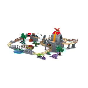 Hape Holzeisenbahn Dino-Eisenbahn-Abenteuer